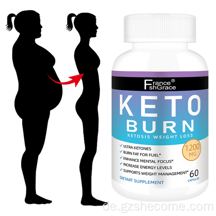 Keto-Ergänzungsmittel zur Gewichtsabnahme Boost Energy Keto-Kapseln